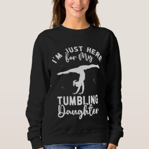 Tumbaaruitrusting voor meisjes Gymnastiek Tumbler Trui