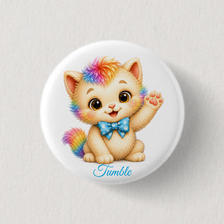 Tumble de Kitten Knop Ronde Button 3,2 Cm