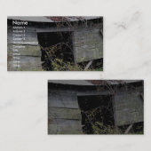 Tumble Down Boerderij Shing with Fallen Roof Visitekaartje (Voorkant / Achterkant)