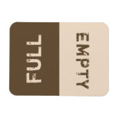 Tumble Dryer of Dishwasmachine magneet vol/leeg (Horizontaal)