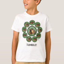 Tumble! (kattenring) t-shirt