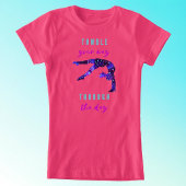 Tumble Your Way Through the Day Gymnastics T-shirt