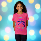 Tumble Your Way Through the Day Gymnastics T-shirt