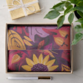 Tumbleflower, rustieke geschilderde herfst Zonnebl Tissuepapier (Geschenk)