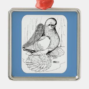 Tumbler 1978 metalen ornament