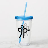 TUMBLER ACRYL DRINKBEKER (Achterkant)