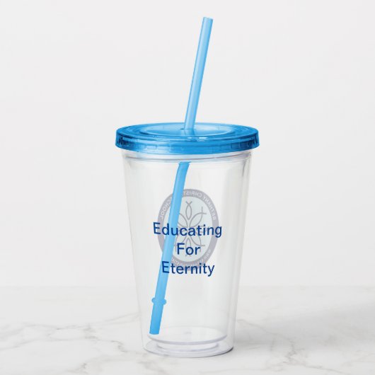 Tumbler Acryl Drinkbeker (Achterkant)