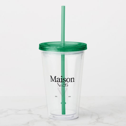 Tumbler Acryl Drinkbeker (Voorkant)