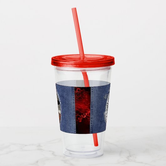 Tumbler Acryl Drinkbeker (Links)