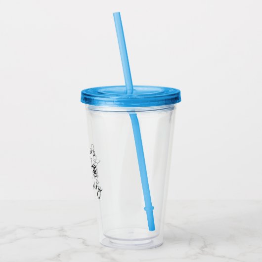 Tumbler Acryl Drinkbeker (Links)