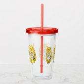 Tumbler: Baby snede Acryl Drinkbeker (Rechts)