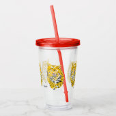 Tumbler: Baby snede Acryl Drinkbeker (Links)
