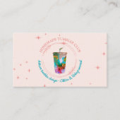 Tumbler Crafter Handgemaakte Maker Visitekaartje (Voorkant)