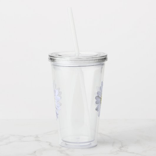 Tumbler - Daisy Acryl Drinkbeker (Links)
