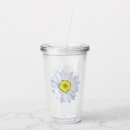 Tumbler - Daisy Acryl Drinkbeker (Achterkant)
