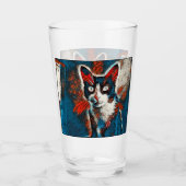 Tumbler-glas met magnesiumcarbonaat glas (Voorkant)