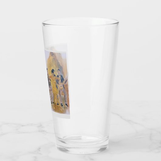 Tumbler Glass Cup: Roaring Twenties (Links)