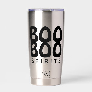 Tumbler: HALLOWEEN Boo Boo Geesten Geïsoleerde Drinkbeker