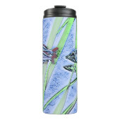 Tumbler met een zwemvisontwerp thermosbeker (Voorkant)