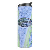 Tumbler met een zwemvisontwerp thermosbeker (Gedraaid links)