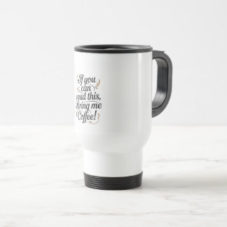 Tumbler met grappige quote reisbeker