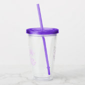 Tumbler moeder in liefde acryl drinkbeker (Links)
