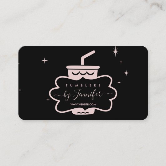 Tumbler mok visitekaartje (Voorkant)