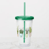 Tumbler Planten Acryl Drinkbeker (Rechts)