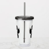 Tumbler - Puppy Paw Prints Acryl Drinkbeker (Rechts)