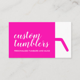Tumbler-reisbekershop Visitekaartje