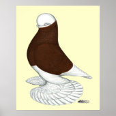 Tumbler: Rode moffe Bald Poster (Voorkant)