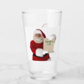 Tumbler van de Naughty List van Santa (Achterkant)