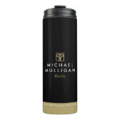 Tumbler van Real Estate Agent - Eigen Logo Cadeaui Thermosbeker (Voorkant)
