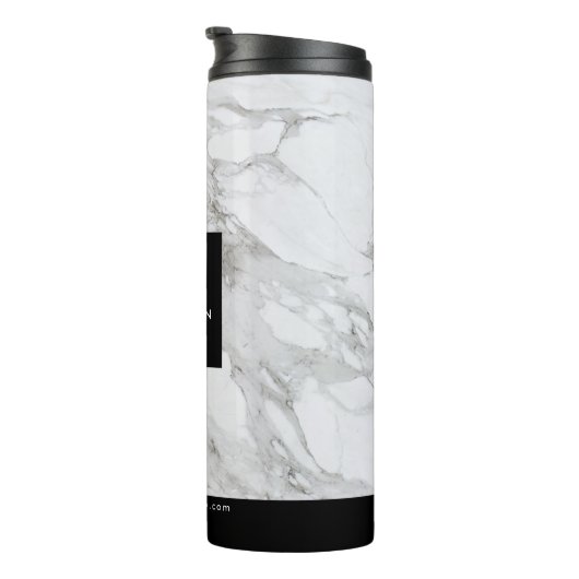 Tumbler van Real Estate Agent - Eigen Logo Cadeaui Thermosbeker (Geroteerd rechts)