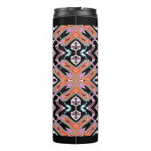 Tumbler van thermisch tribaal afspeelbaar thermosbeker (Achterkant)