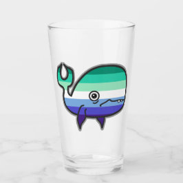 Tumbler van woede en rode walvis