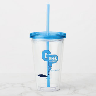 Tumbler voor geitenwollen sokken filosofie acryl drinkbeker