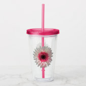 Tumbler - Watermeloen Lollipop Daisy Acryl Drinkbeker (Voorkant)