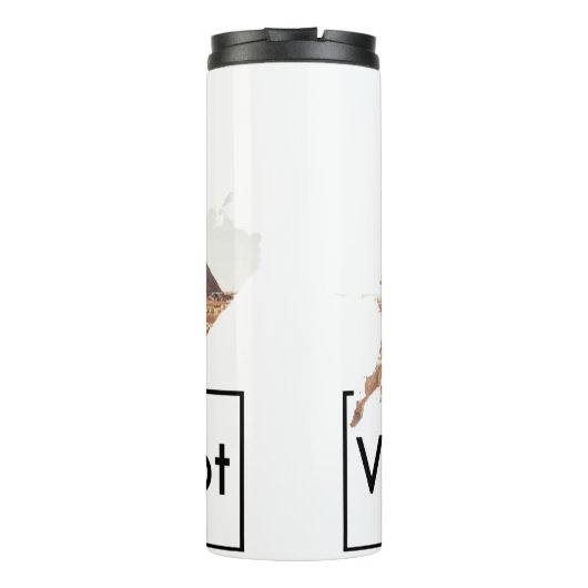 Tumblers en Drink bril Thermosbeker (Achterkant)