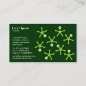 Tumblers - Martian Green over Dk Green Visitekaartje (Achterkant)