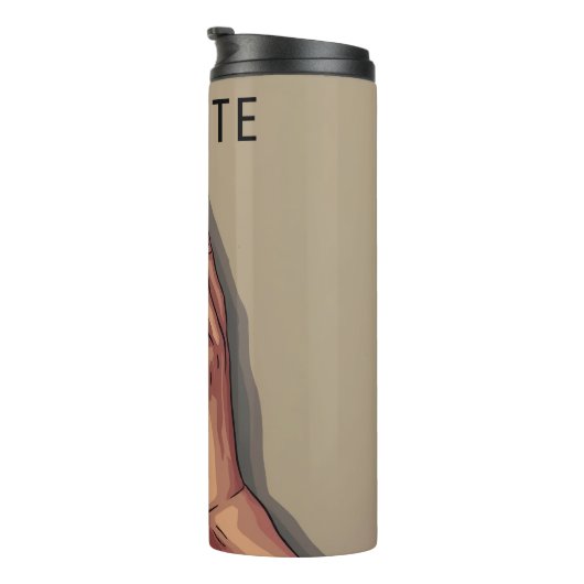 Tumblers / Oefening Yoga Tumblers Thermosbeker (Geroteerd rechts)