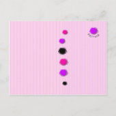 Tumbleweeds Briefkaart Sjabloon (Achterkant)