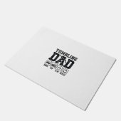 Tumbling Dad Drive Pay Clap Repeat Shirt Ontwerp_1 Deurmat (Schuin)