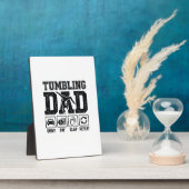Tumbling Dad Drive Pay Clap Repeat Shirt Ontwerp_1 Fotoplaat (Zijkant)