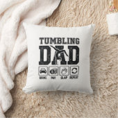 Tumbling Dad Drive Pay Clap Repeat Shirt Ontwerp_1 Kussen (Deken)