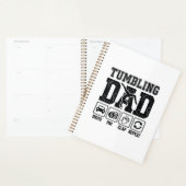 Tumbling Dad Drive Pay Clap Repeat Shirt Ontwerp_1 Planner (Display)