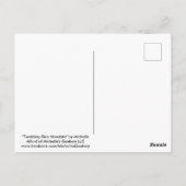 Tumbling Dice Mandala Briefkaart (Achterkant)