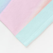 TUMBLING EN FLIPPING GYMNAST MEISJE FLEECE DEKEN (Hoek)