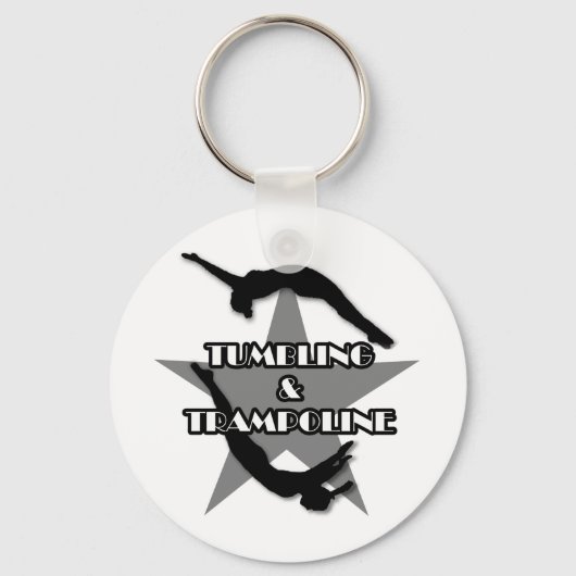 Tumbling en Trampoline Sleutelhanger (Voorkant)