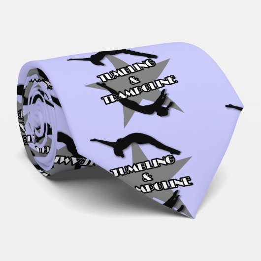 Tumbling en trampoline stropdas (Opgerold)